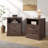 Farmhouse Nightstand With 2 Drawers, Wooden Bedside End Table Small Dresser For Bedroom, Living Room-111969109