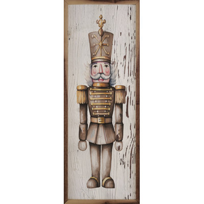 Gold Nutcracker Whitewash