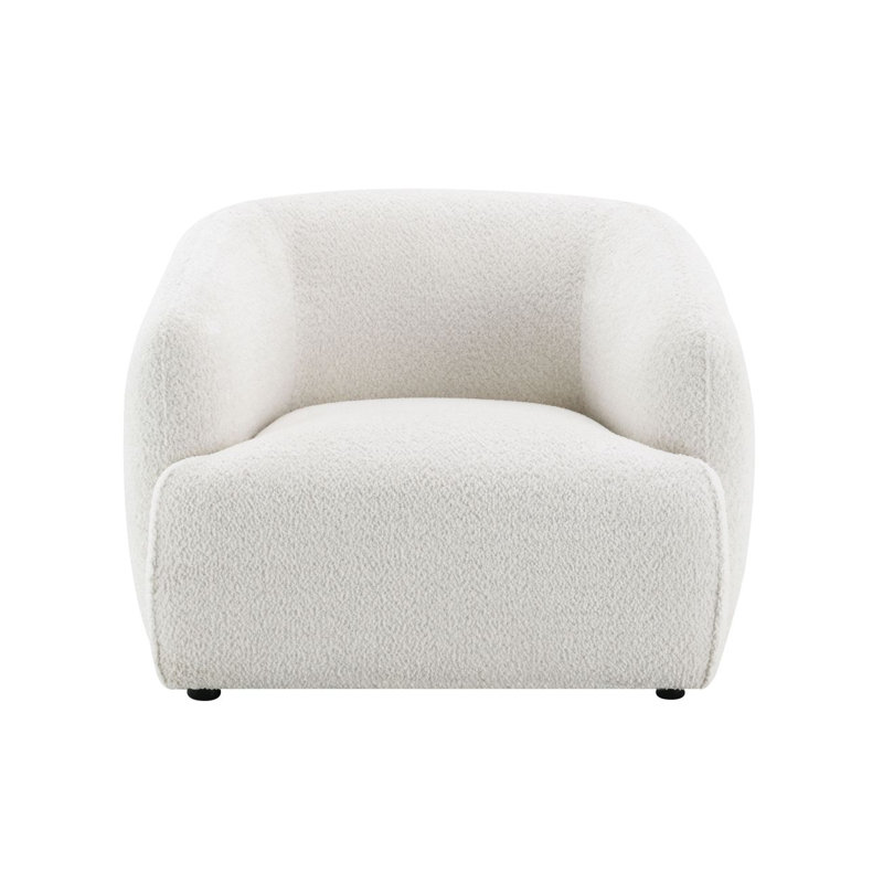 Chaise de salon en tissu