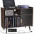 Metal 30.51'' H Media Cabinet