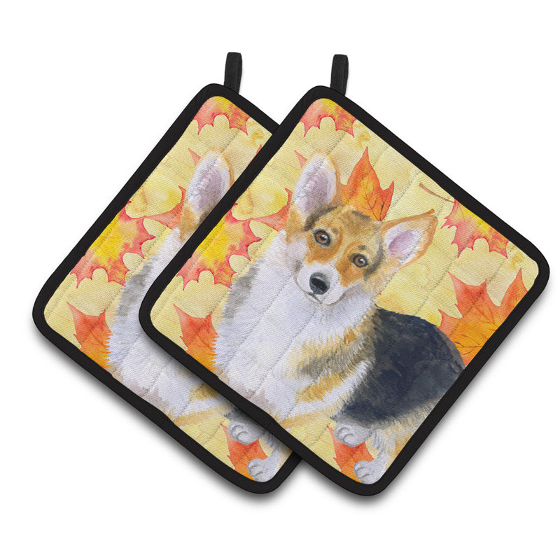 Cuisinier poignée de chute de corgi de caroline trésors pembroke