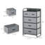 Commode 5 tiroirs gris