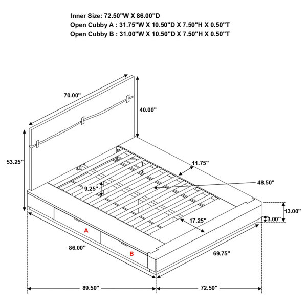 Dimensions du produit