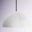 Luminaire suspendu en forme de dôme à 1 lumière à intensité variable Rancourt-1627107653-1614395290