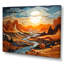 «Bold Canyon Mirage III», reproduction sur toile-1441720332-1441720320