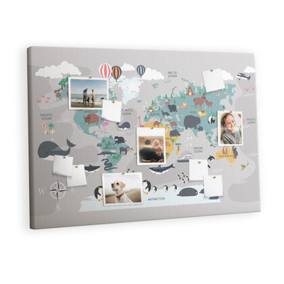 Manoliu Cork Corkboard / Bulletin Board