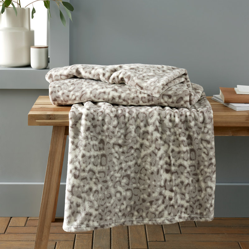 Leopard Animal Print 130x170cm Blanket Throw
