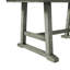 Ensemble de table de salle à manger en bois 6 pièces avec long banc et 4 chaises de style campagnard-113376767-113376768