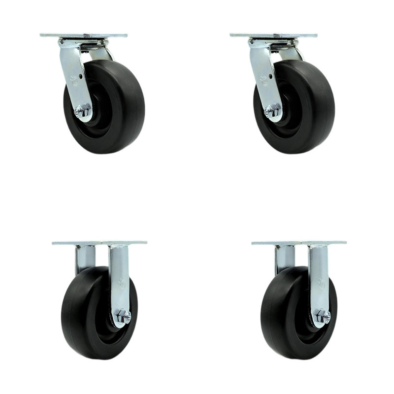 4 Piece Polyolefin Caster Set
