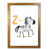 Honey Oak Frame