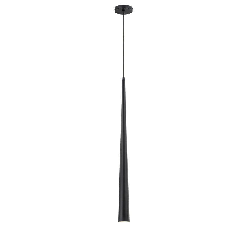 1 - Light Single Pendant, Chrome, Chrome, Large