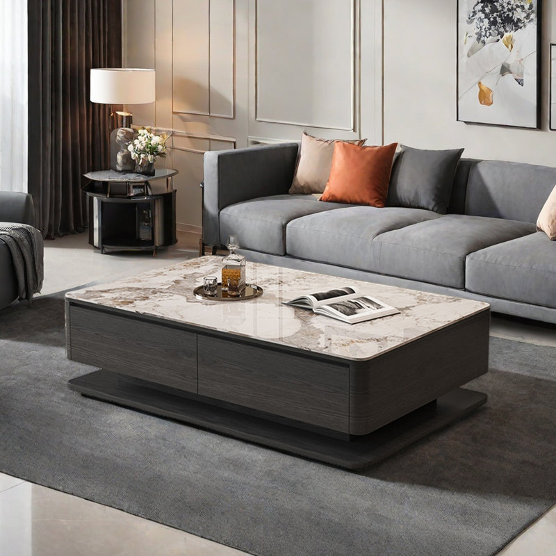 Table basse Italian, H 16,9 po x L 59,1 po x l 33,5 po