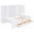 Wooden Daybed With Three Drawers, And All-In-One Cabinet, Desk And Shelves-339736066-339736068