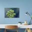 Ladybug On Green Buds Delicate Vibrant Ladybug Flower Nature Wall Art Print 1 Piece Wrapped Canvas Wall Art-1100854218