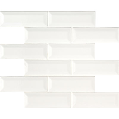 Carrelage mural 12 po x 12 po Subway