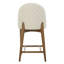  Tabouret de comptoir en cuir Stitches