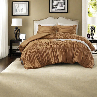 Ensembles de literie pour grand lit douillet, confort en microfibre, style chic français