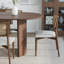 Table de salle à manger ovale en bois avec 2 pieds-1611329674-1611329679