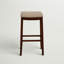 Bartonville Counter & Bar Solid Wood Backless Stool with Upholstered Seat-866721035-875261410