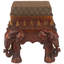 Repose-pieds Maharajah Elephants