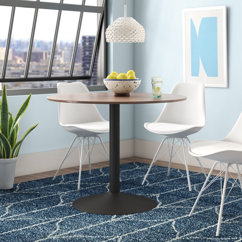 Doral Round Metal Base Dining Table