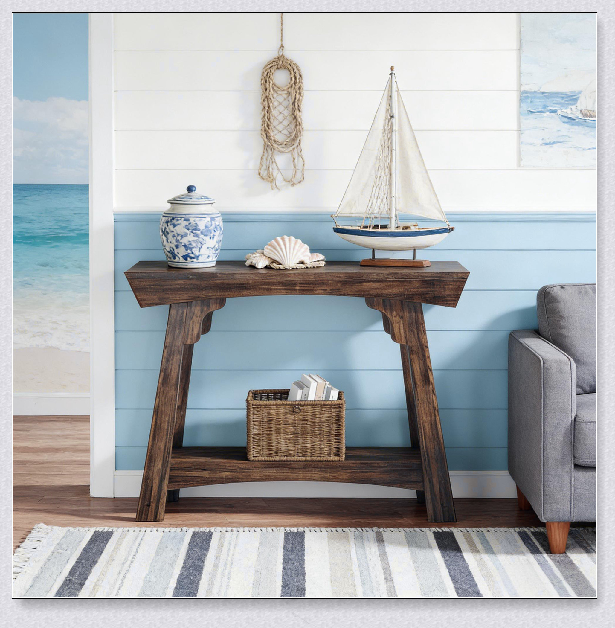 Foundry Select 2-Tier Hall Table,Entryway Table,Console Table | Wayfair