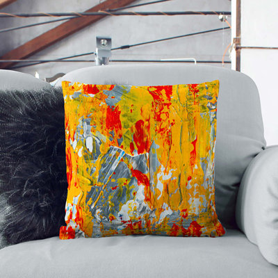 Abstract Square Cushion