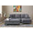 Modern Corner Sofa with Pouffe, Grey Polyester Fabric, 82 x 83.5 x 76.8 inches | Durable FIR Frame, 28 DNS Foam Seats, Easy Clean | Scandinavian Design for Stylish Living Rooms & Comfort-1491776659-1525044900