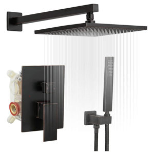 2 - Functions Pressure Balancing Shower Faucet with Rough-in Valve