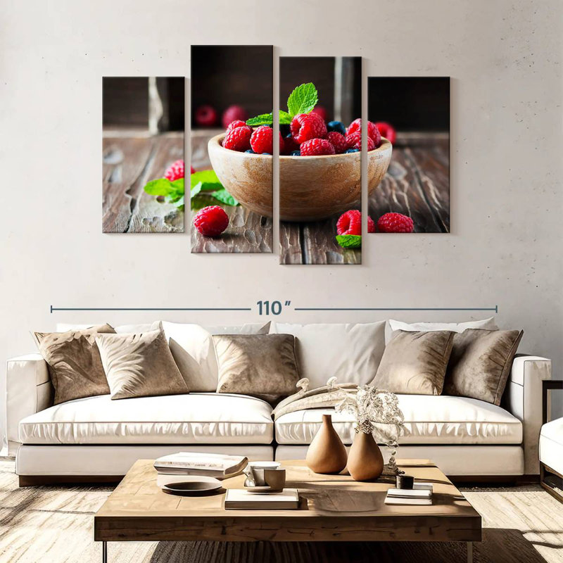 Yarlin Fruit Bowl, 54" H x 84" W