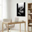 Ensemble de 1 tableau sur toile noir et blanc-570510254