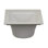 Proflo PF42855 12" X 12" PVC Floor Sink - Less Grid White
