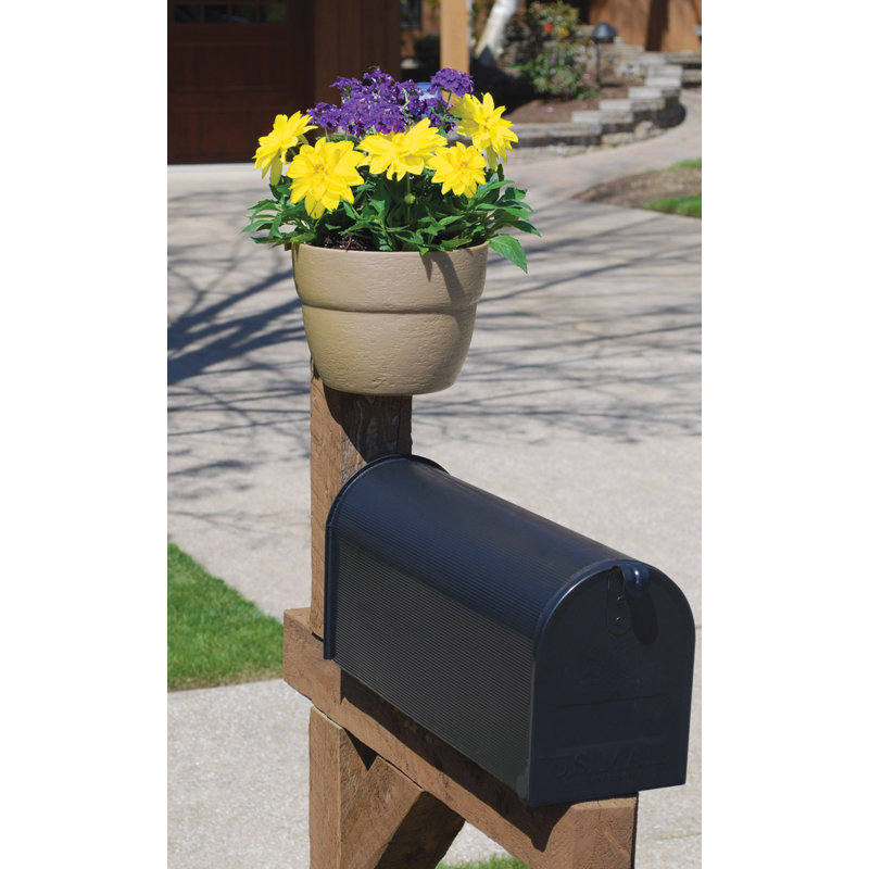 Krystal Railing Planter, Sand