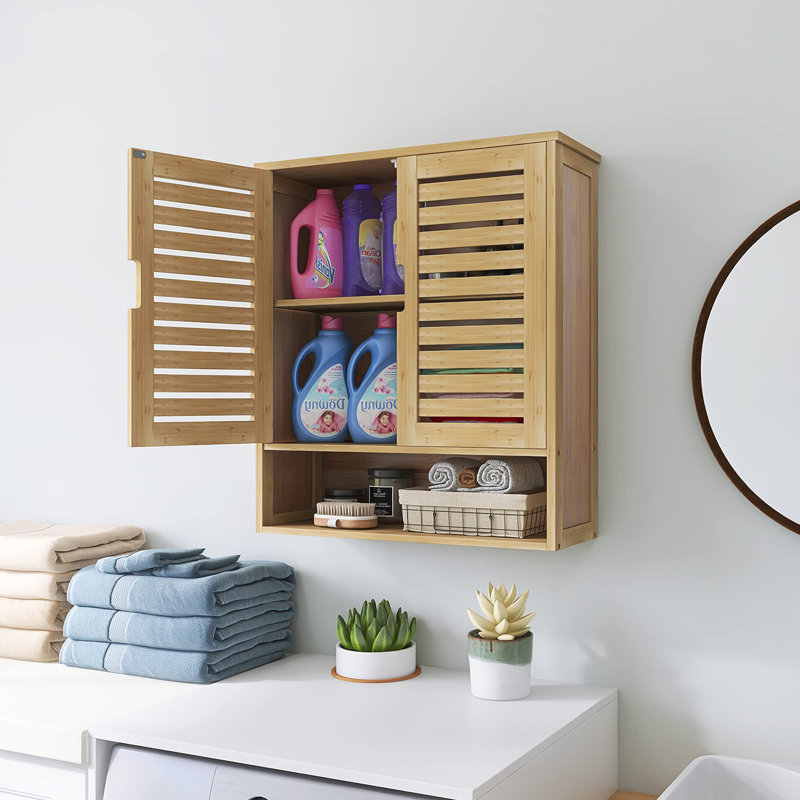Concho Bathroom Cabinet, Natural