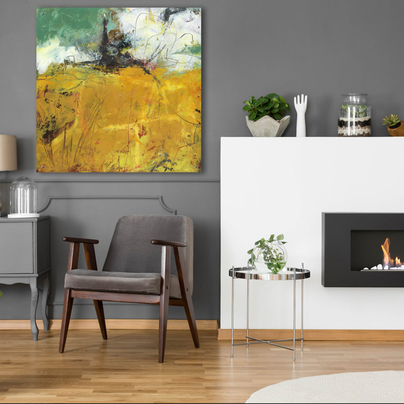 " Abundant " by Linda Nickell, 36" H x 36" W