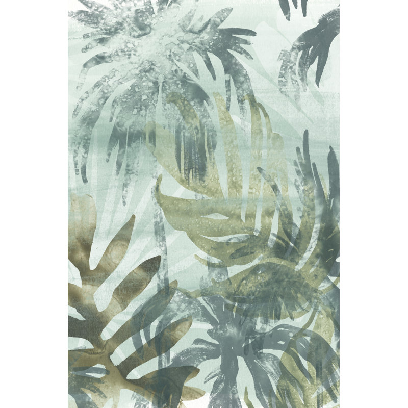 Palm Island I by June Erica Vess - Painting Print, 46cm H x 30cm W, Wrapped Canvas