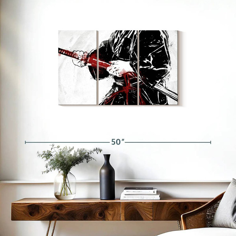 Sireci Katana Man, 20" H x 33" W