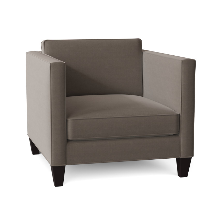 Fauteuil de 37 po de large Pudalov, Pavé Akiko