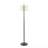 Casper 69 Inch Contemporary Metal Floor Lamp With Natural Linen Shade And Oil Bronze Finish,  For Modern Interiors-698978207-698978206