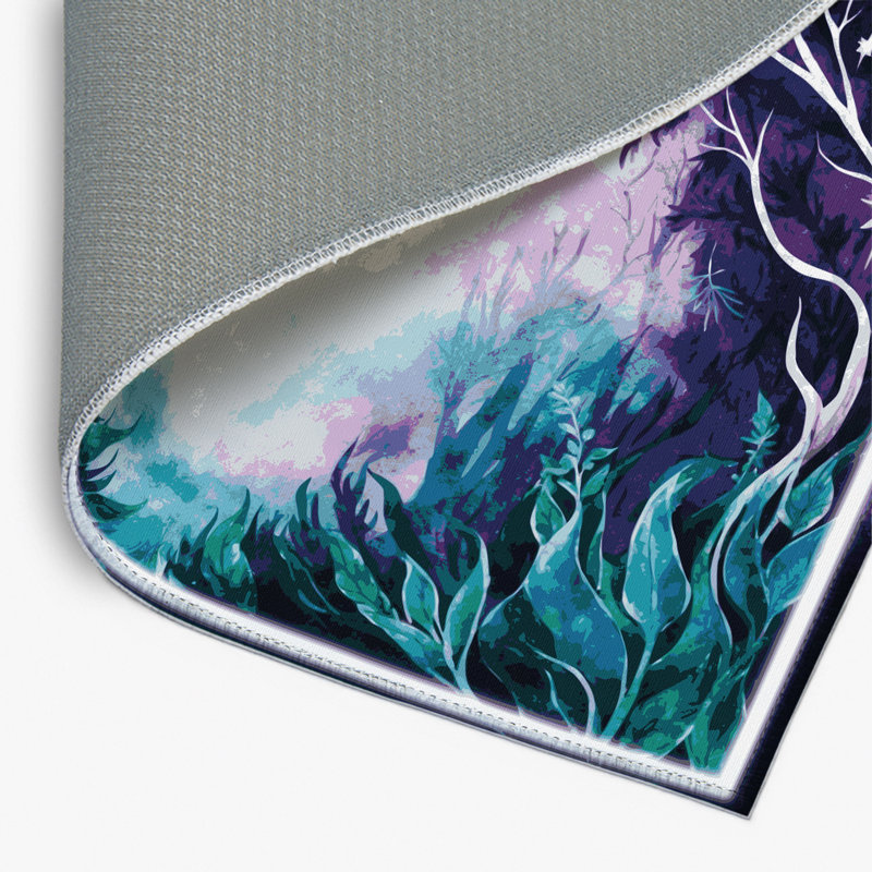 Tapis intérieur et extérieur Dewdrop Haven, Rectangle 1 pi 6 po x 2 pi 6 po