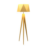 Facetada Tripod Floor Lamp