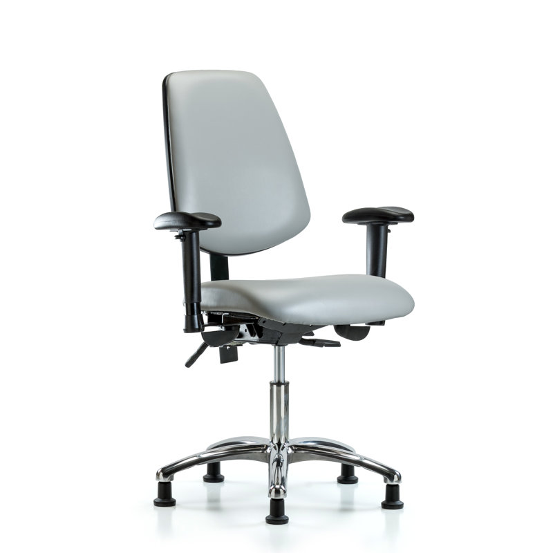 Chaise de travail, Taupe, Patins, Inclinaison comprise