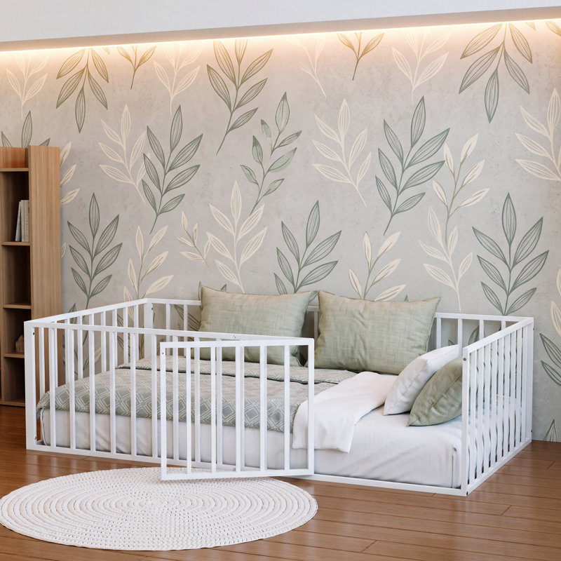 Kids Twin Platform, Blanc