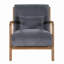 Fauteuil en velours côtelé Corduroy