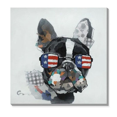 Dog Canvas Wall Art