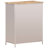 Sideboard 23.6" x 13.8" x 29.5" Rough Mango Wood & Iron