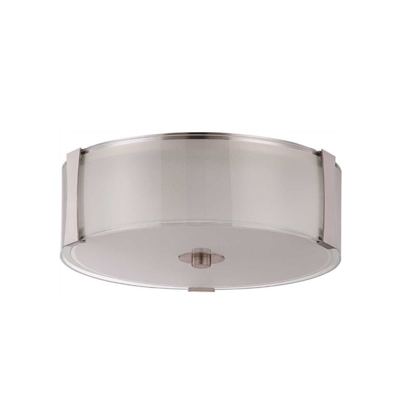 Etched LED Flush Mount