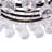 Deonta 5-Tier Dimmable Semi-Flush Crystal Chandelier-1583912172