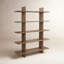 Casey Large Bookcase Dark Brown-1554431098