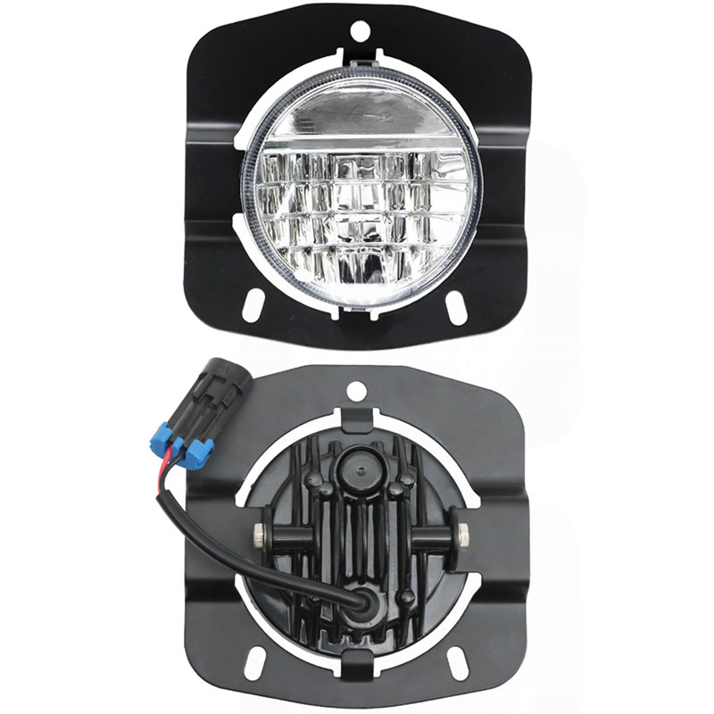 Phares antibrouillard compatibles avec les lentilles claires à DEL Kenworth T680 2011-2024